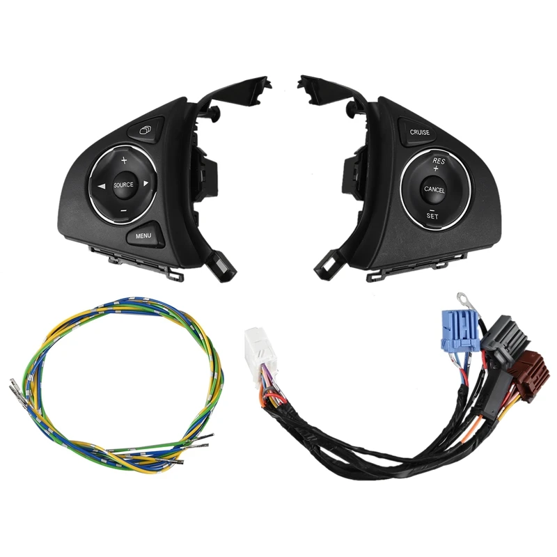 Steering Wheel Control Switch Buttons Car Styling Audio Radio Remote Cruise Button with Cables for Honda 2015-2018 | Автомобили и