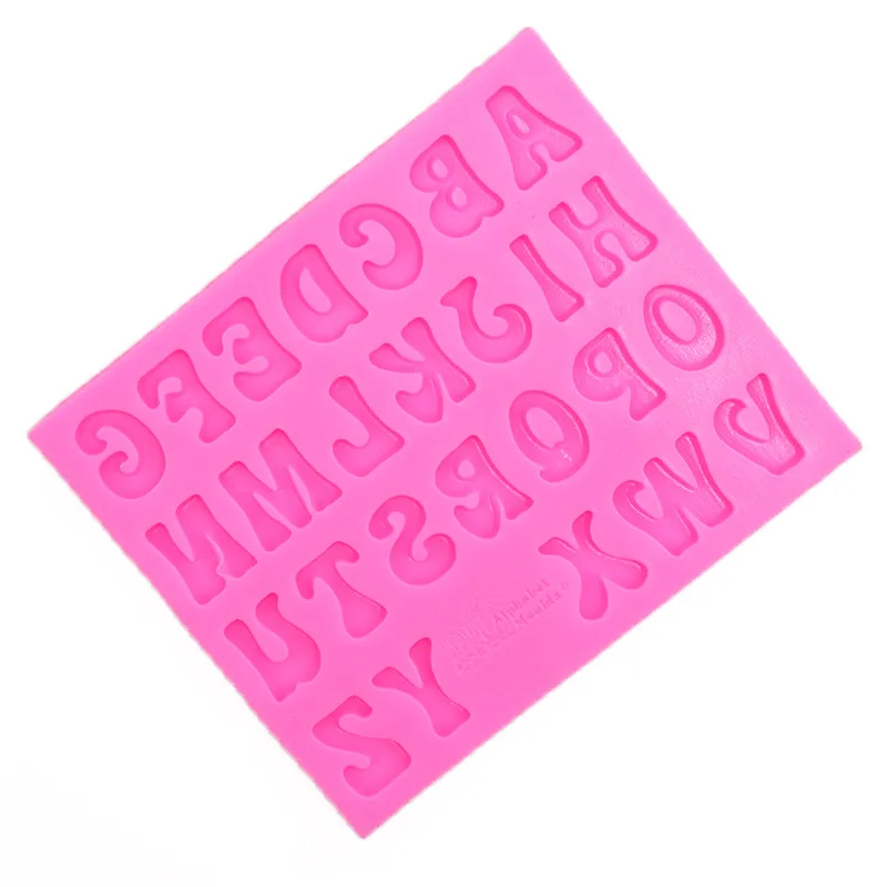 

Baking Accessories Cream Cake 26 Alphabet Decorating Tools Chocolate Mold Bakery Accessories Pastry Cake Design Silicon Mold