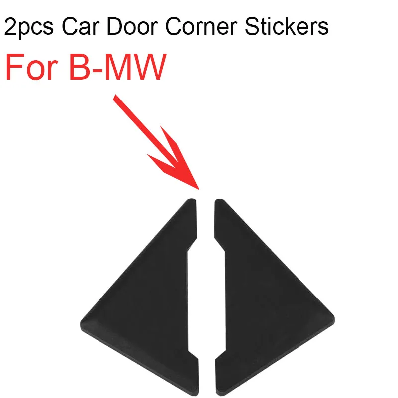 

2pcs Car Door Corner Cover Bumper Sticker Anti-Scratch for BMW E39 F10 F30 E46 E60 E90 E34 F20 320i X1 S1000rr Car Accessories