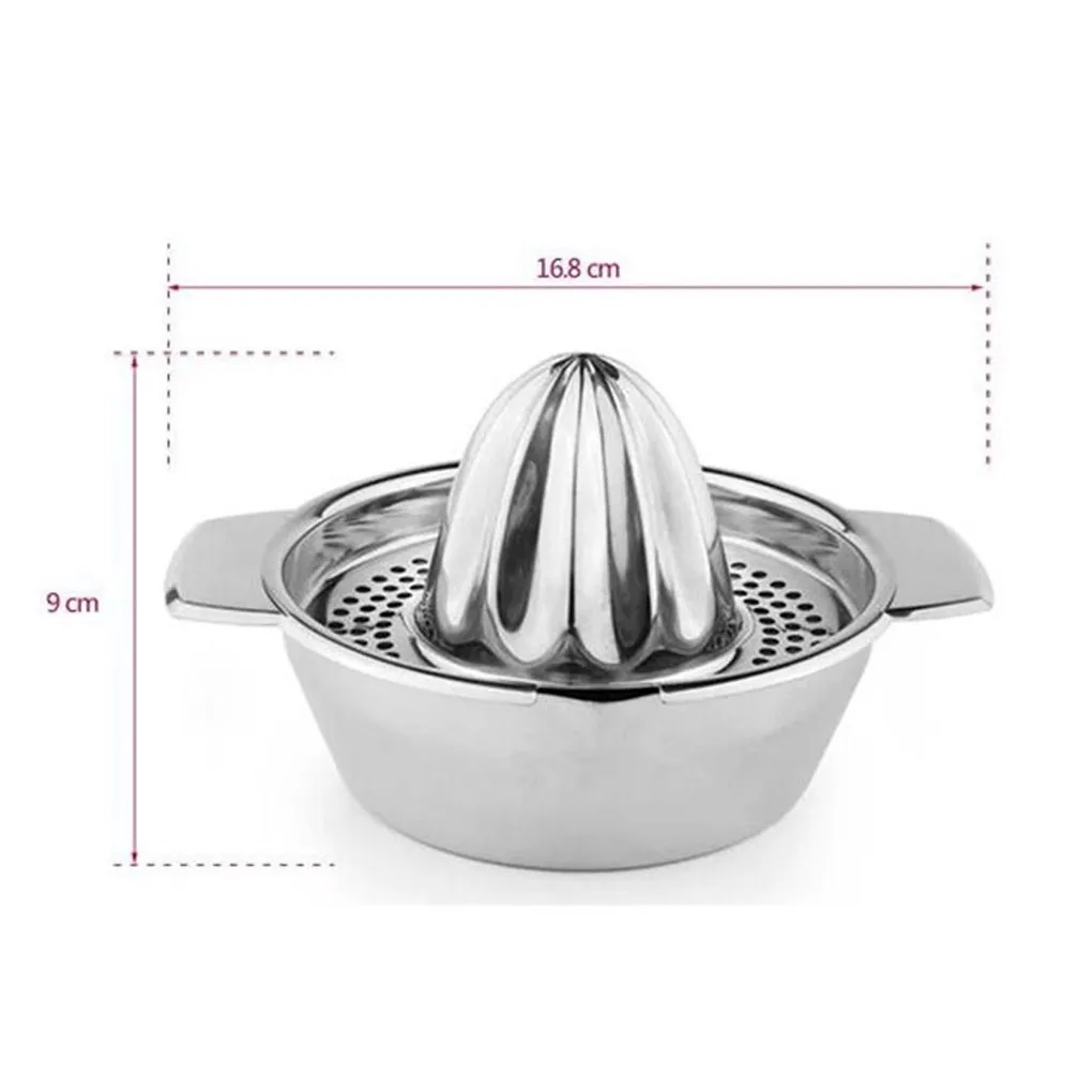 

Stainless Steel Citrus Lemon Orange Squeezer Juicer Hand Manual Press Juicer Kitchen Tool for Drop Ship
