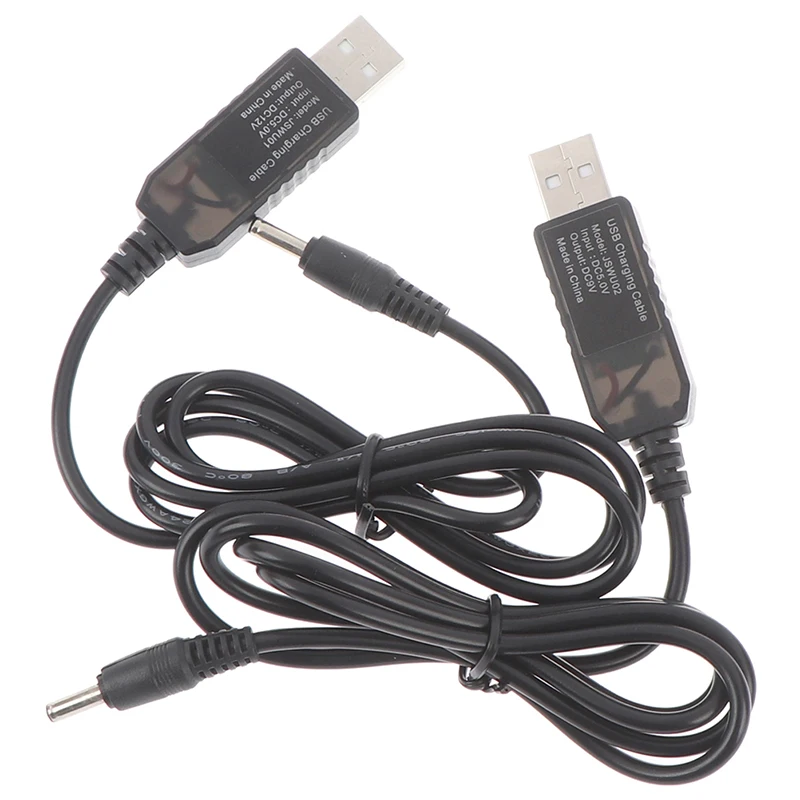 USB Boost Converter DC 5V to 9V 12V Step-up Cable + 3.5x1.35mm Connecter For Power Supply/Charger/Power | Обустройство дома