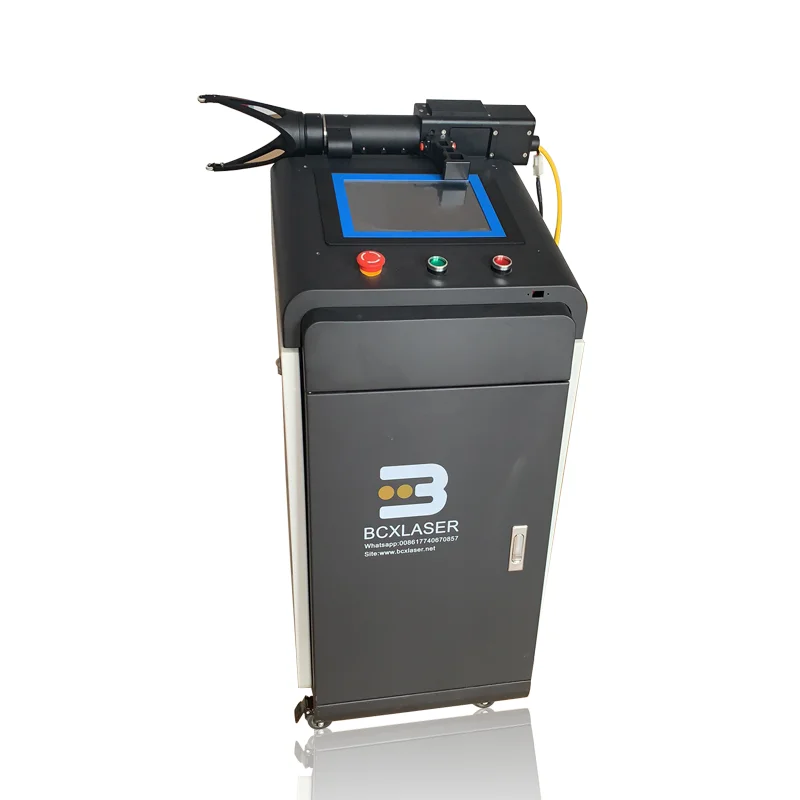 

100W Pulse Fiber Handheld Laser Cleaning Machine For Paint and Rust RemovalHot sale products