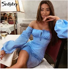 Сексуальное женское платье-бодикон Без Рукавов Вечеринка клуб блеск мини платье Холтер выдалбливают 2 шт платье набор