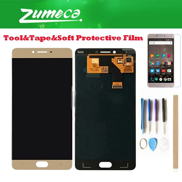 Высокое качество для Gionee M6 Higscreen Power 5 Max Highscreen Five ЖК-дисплей + сенсорный экран