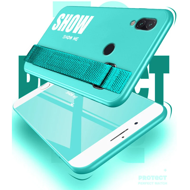 Чехол для Xiaomi Redmi Note K20 7 8 Pro 5 5A 4 4X6 6A Plus S2 чехол Мягкая силиконовая матовая задняя крышка для Redmi Note8 чехол с ремешком на руку