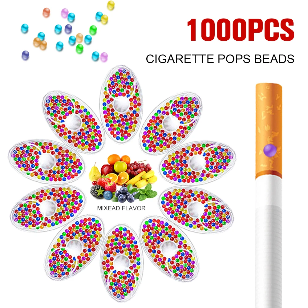 Смешанный фруктовый вкус мяты лед сигареты бусины капсулы для держатель табака