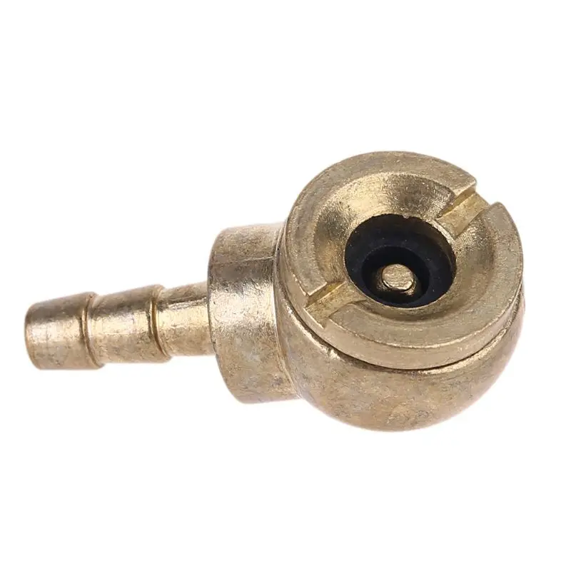 

Air Chuck Hose Barb Ball Foot Air Chuck Tire Tyre Inflator Gauge Fitting Tool Q9QD