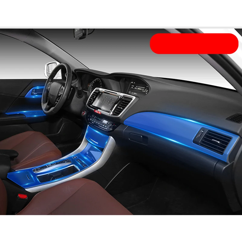 Lsrtw2017 для Honda CRV CR-V прозрачная переносная термополиуретановая Защитная пленка для салона автомобиля с защитой от царапин