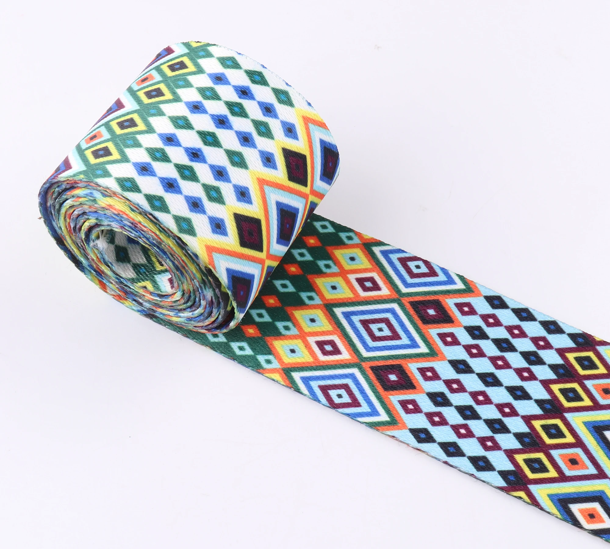 Мягкий ремешок для сумки 38 мм синяя полосатая лента Цветной ремень нейлоновый