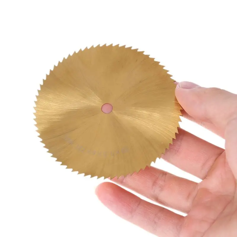 

New 70/80mm HSS TI-coated Circular Saw Blade Metal Woodworking Plastic Cutting 6mm