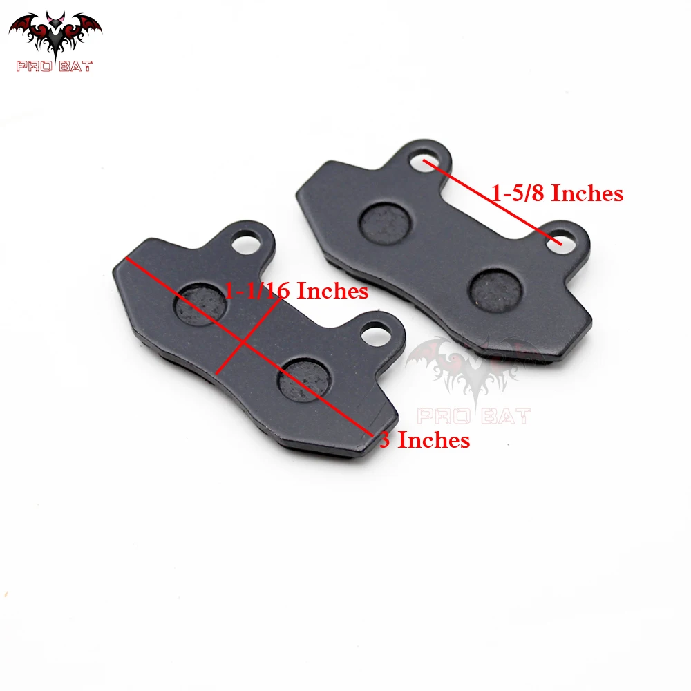 2 комплекта GY6 скутер мопед передние задние дисковые Тормозные колодки башмаки 50cc