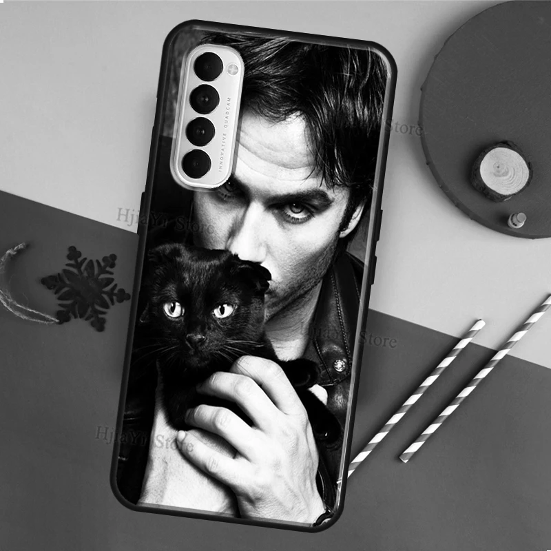 Ian Somerhalder Vampire Diaries For OPPO A5 A9 A31 A53 2020 A1K A5S A15 A52 A72 A83 A91 F5 F7 Reno 2 Z 4 Pro Phone Case |