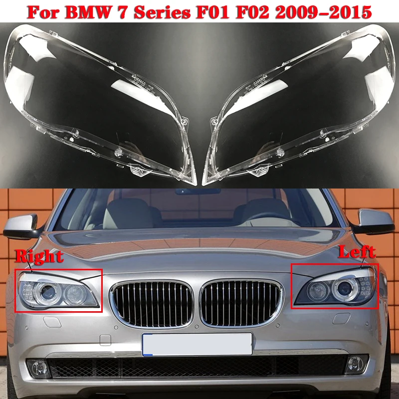 Автомобильный передний головной светильник крышка для BMW серий 7 F01 F02 730 740 750 760