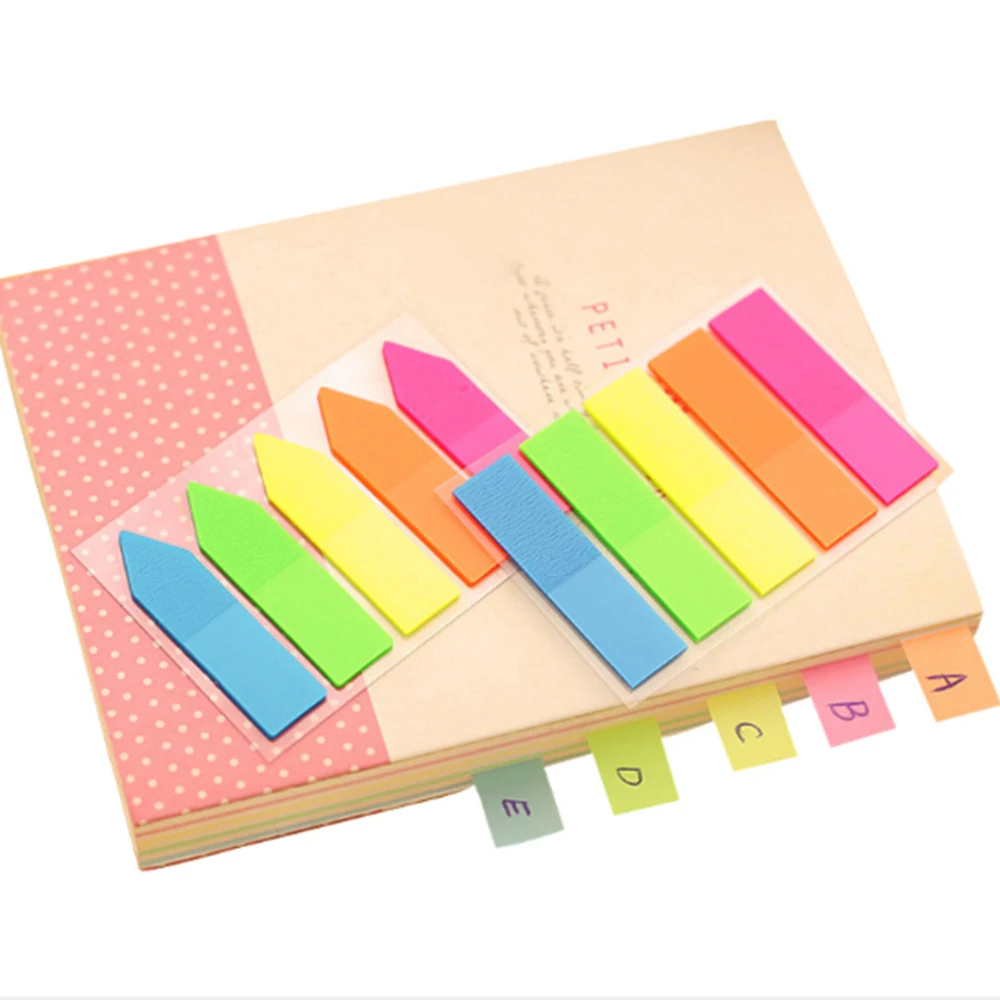 

Creative Fluorescent Classification Index Sticker Label Label Sticky Instruction Sticker School Office Supplies