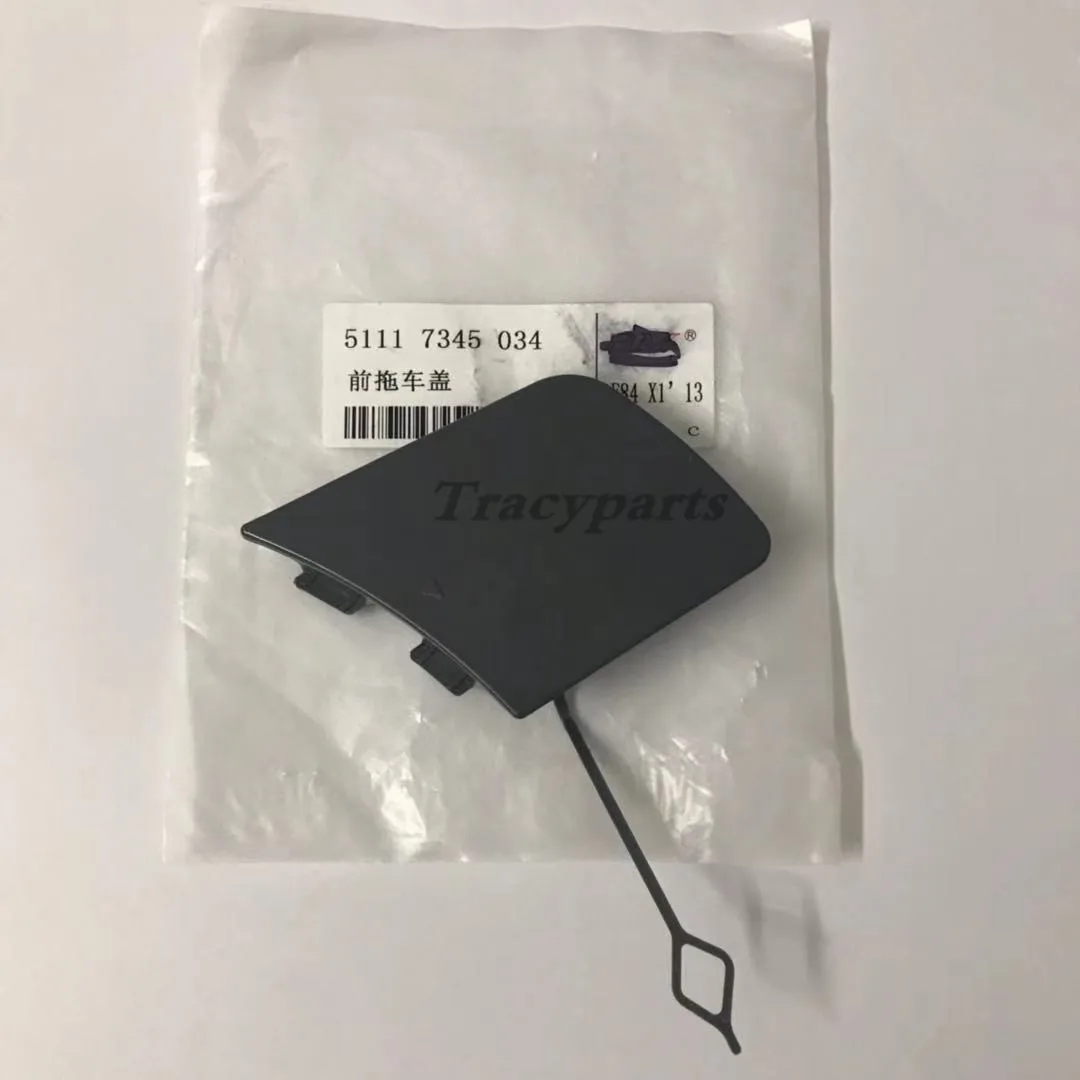 Передний бампер буксировочный Глаз Крюк Крышка внешняя для BMW X1 E84 2013 2014 2015 2016