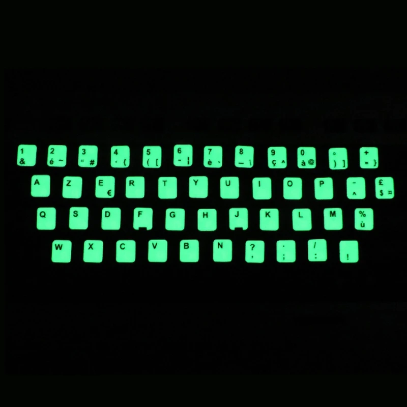 

Fluorescent Keyboard Stickers Luminous Waterproof Keyboard Protective Film
