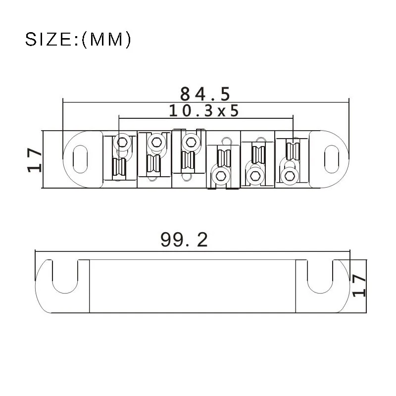 roller gitarre brücke locking tune o matic brücke saitenhalter schwanz für lp elektrische gitarre goldchrom free global shipping