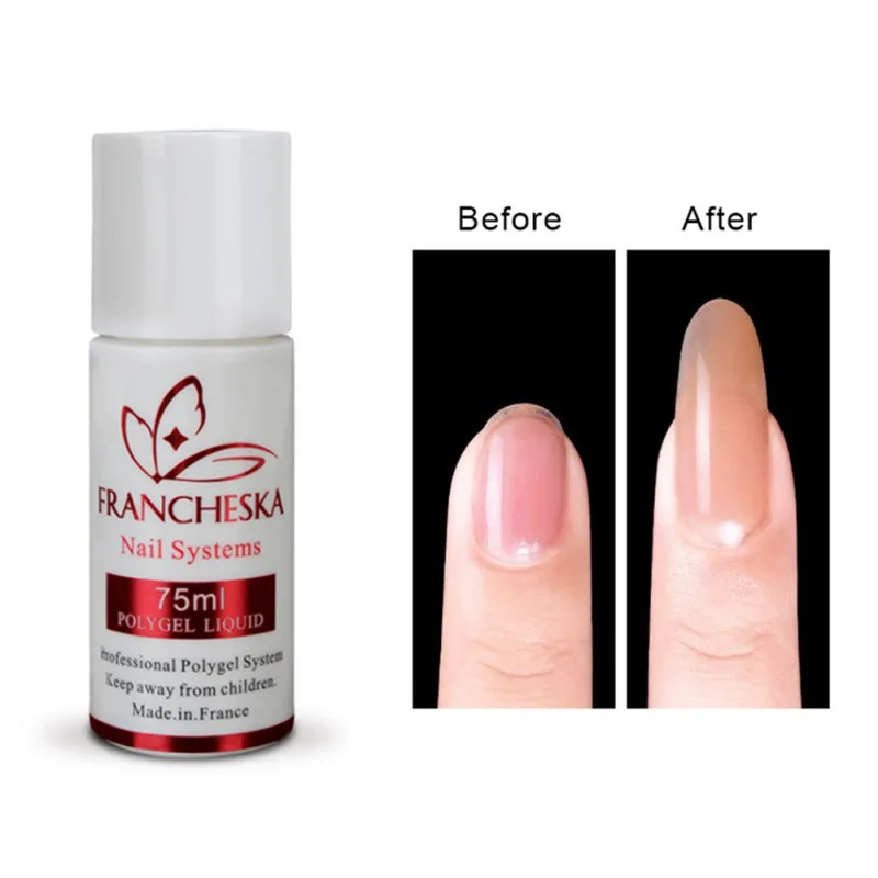 Гель лак для быстрой сушки ногтей прозрачный УФ гель наращивания жесткий Polish