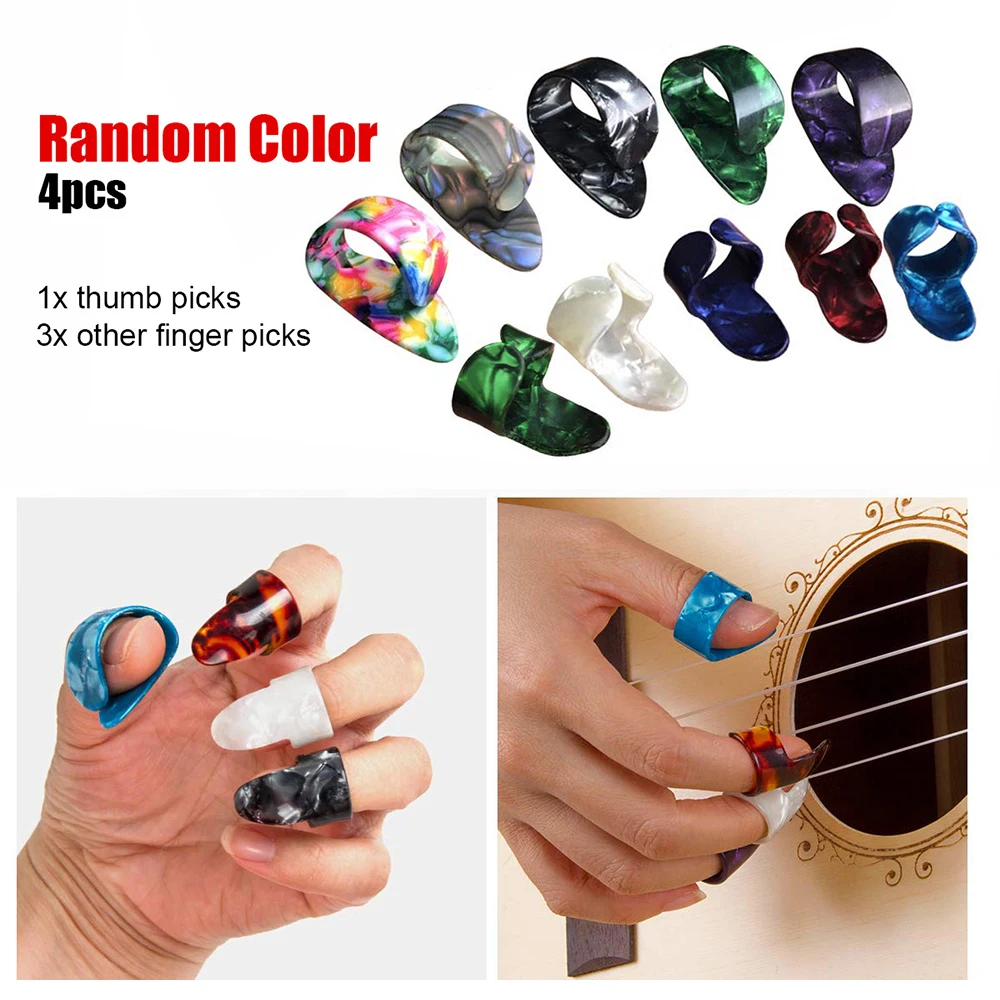 Glass Metal Slider Assorted Picks Finger Cover Electric Guitar Accessories Set Mediator for guitar | Спорт и развлечения