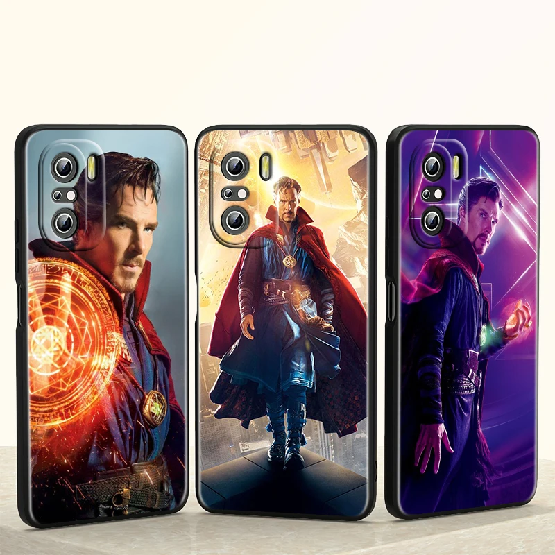 

The Avengers Doctor Strange For Redmi K40 30S 30T 30i 20 S2 GO Pro Ultra Gaming Redmi 10T Silicone Soft Black Phone Case