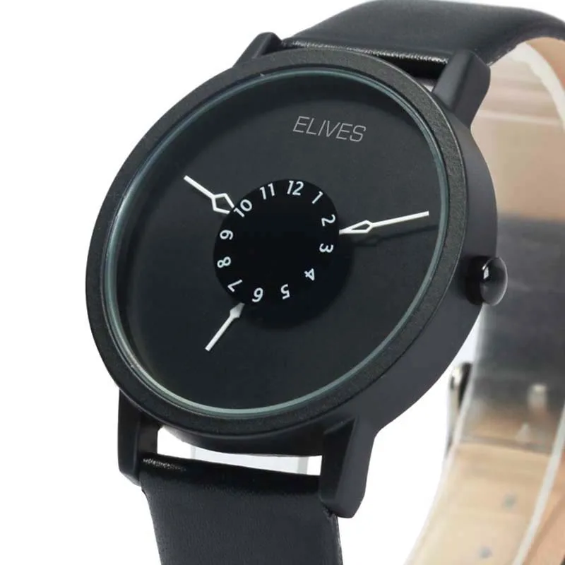 ELIVES наручные часы Для мужчин знаменитая марка класса Люкс мужские кварцевые