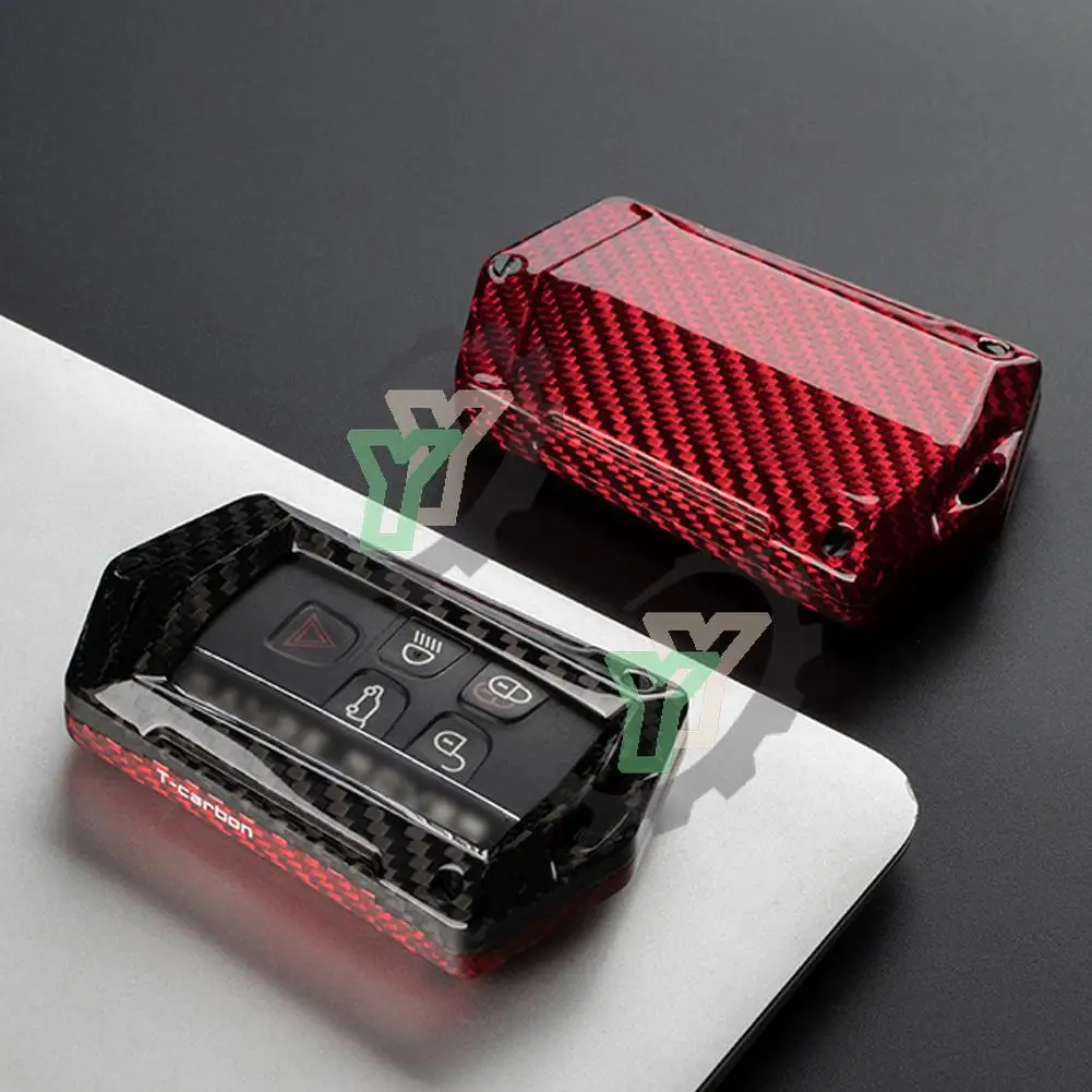 

Car Key Cover Fob Shell Case For Land Rover Range Rover Sport Evoque Velar Discovery Sport LR4 For Jaguar XE XF XJ E F I-Pace