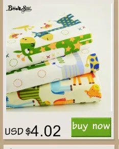 Booskew Home Telas, хлопок, ткань, 40 см x 50 см, 7 шт., набивные цветы, жировые кварталы, сделай сам, ручная работа, подушка для шитья, лоскутное шитье, кукольная кровать