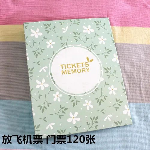 Железнодорожный самолет фильм Билль коллекция LooseLeaf вставить бумажные стикеры для украшения фотоальбома покрытие водонепроницаемый PP внутренний лист большой емкости - Цвет: blue