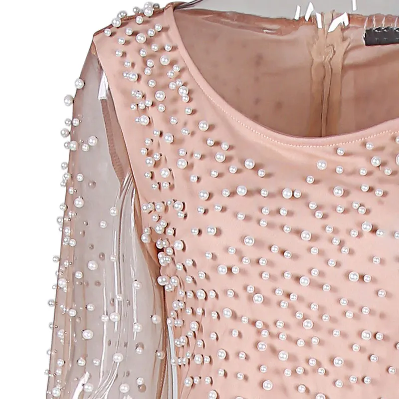 Женское вечернее коктейльное платье в стиле пэчворк с разрезом и длинными