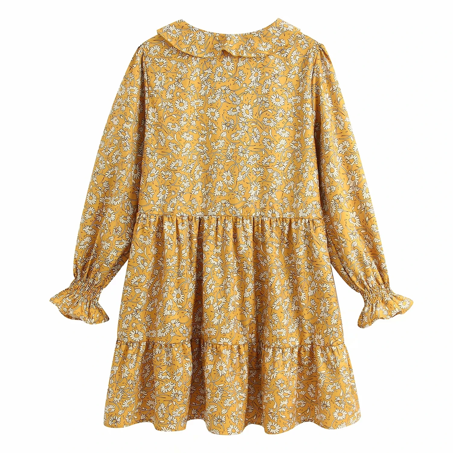 Zoravicky женское летнее платье с высокой талией в стиле бохо весеннее мини цветочек