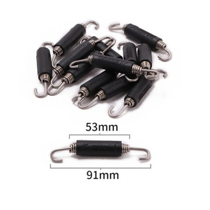 

2 шт., Универсальный мотоцикл выхлопной Пружинные крючки Нержавеющая сталь выхлопной трубы 100% новые и высококачественные