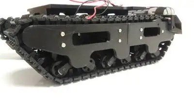 

Rc Tank Smart Robot Tank Car Chassis Kit Rubber Track Crawler For Arduino