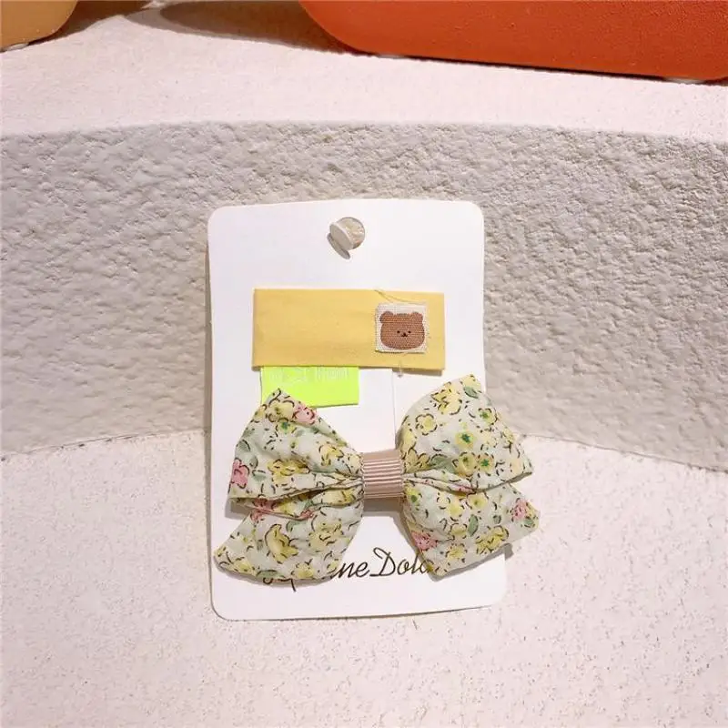Pinzas para el pelo con lazo para ni&ntilde;a y ni&ntilde;o, accesorios para el cabello, pasadores, Clip Bb, tocado-5