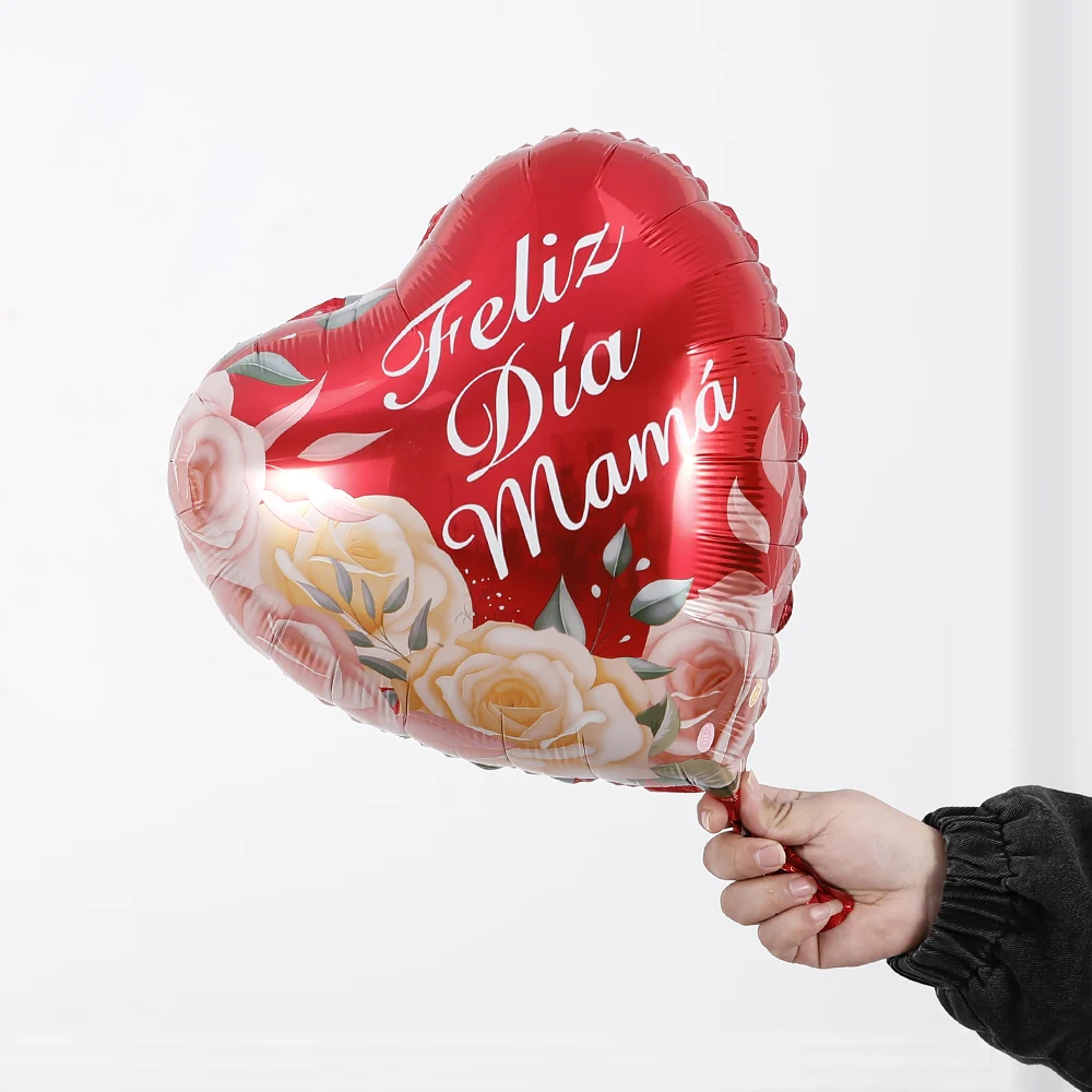 Фольгированные воздушные шары в форме сердца 18 дюймов | Дом и сад