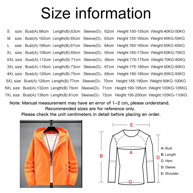

Sun-Protective Cycling Jacket Reflective Night Running Sportswear Bicycle Clothing MTB Bike Hiking Skin Coat Windproof Windcoat