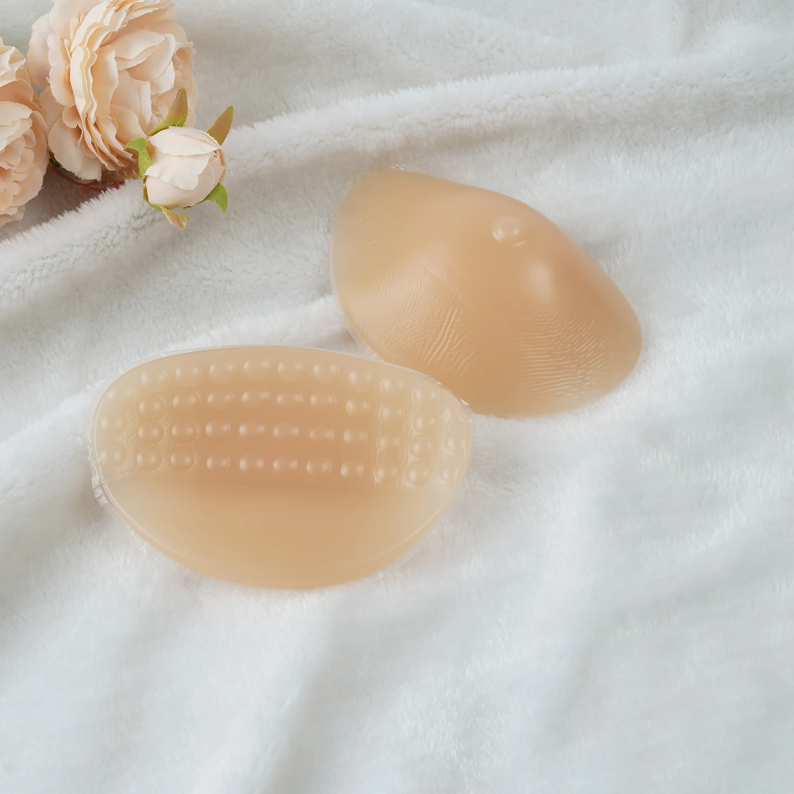 Силиконовая подушка для бюстгальтера утолщенная Массажная увеличения груди