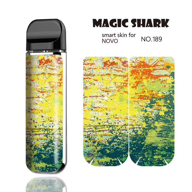 Magic Shark Toroto Bling Drops Рисунок со скелетом клоуном фламинго набор ПВХ для вейпа