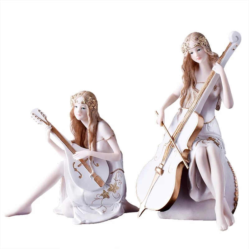 Европейское красивое музыкальное фортепиано для девушек украшение виолончели
