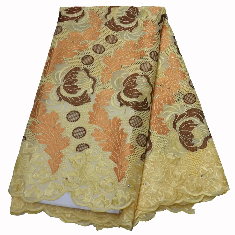 Лидер продаж нигерийская хлопковая полированная ткань для мужчин