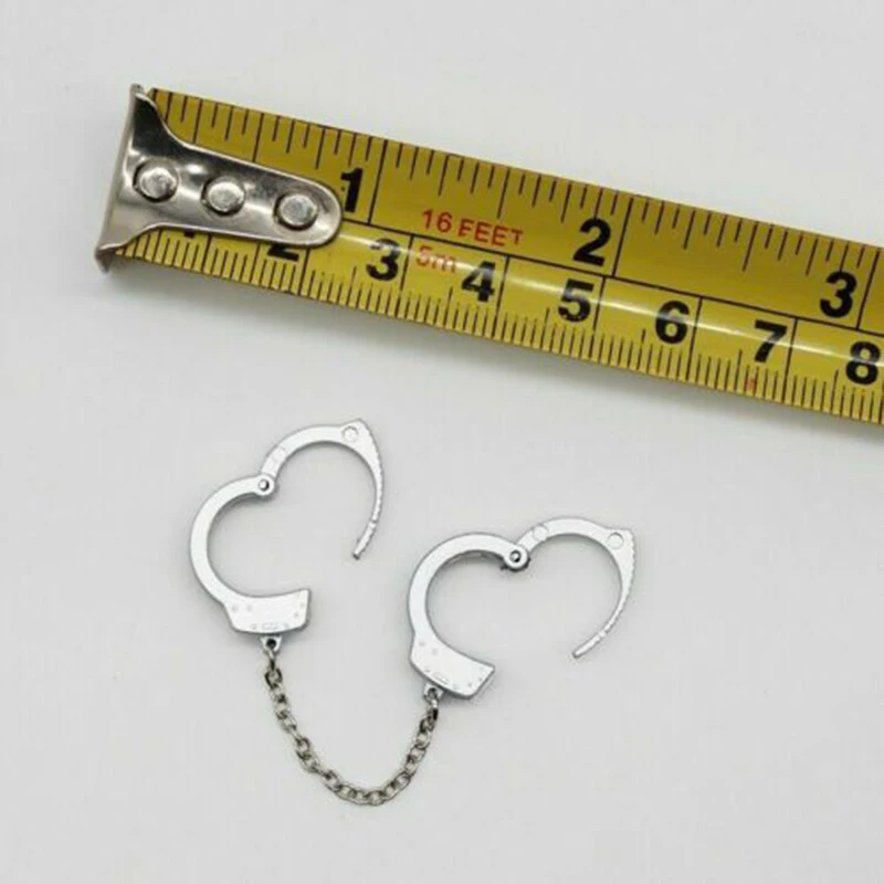 

In stock 1/6 Prisoner Handcuffs Model Set F 12 '' Action Figure Doll Toys