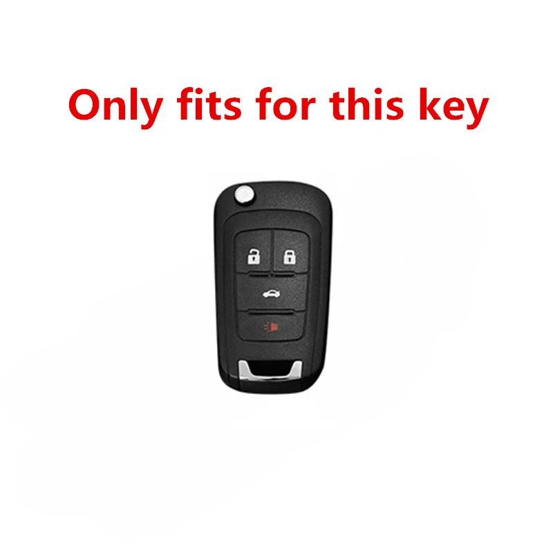 

New Leather Car Key Case Full Cover For Buick Chevrolet Cruze Opel Vauxhall Insignia Mokka Encore Auto Fold Key Shell Protection
