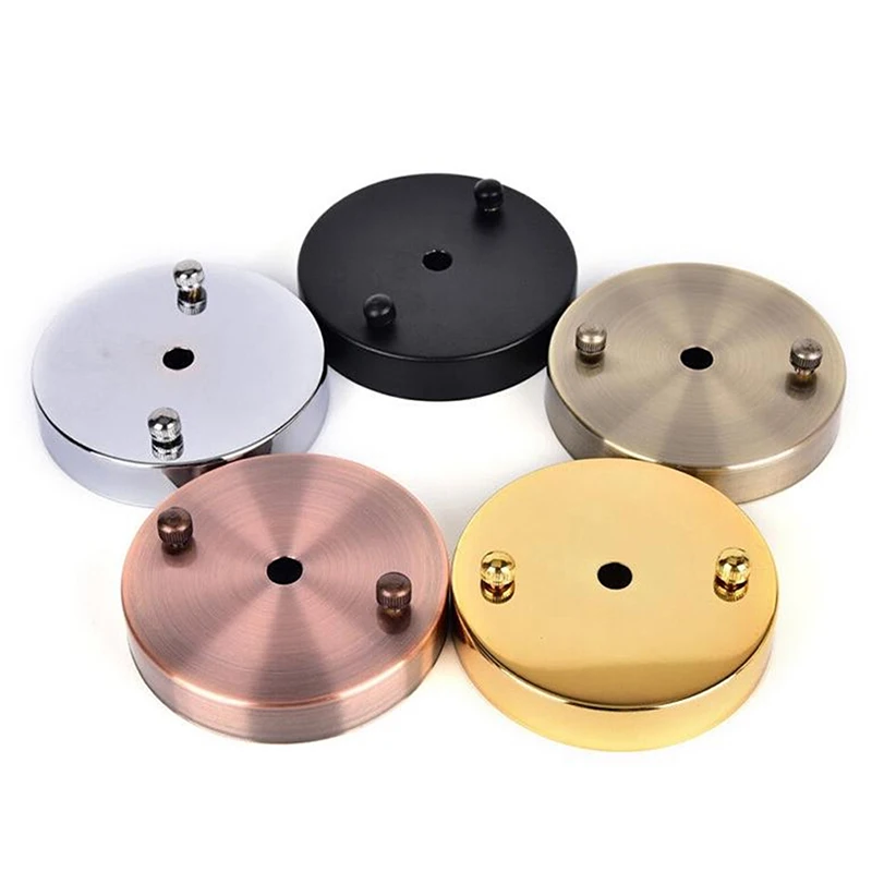 Основание для лампы 12 см старинная винтажная Потолочная пластина железный