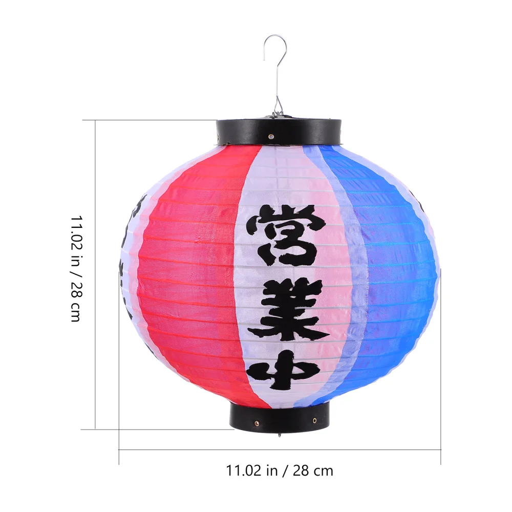 

1Pc Japanese Style Restaurant Cloth Art Lantern Creative Venue Decoration Prop