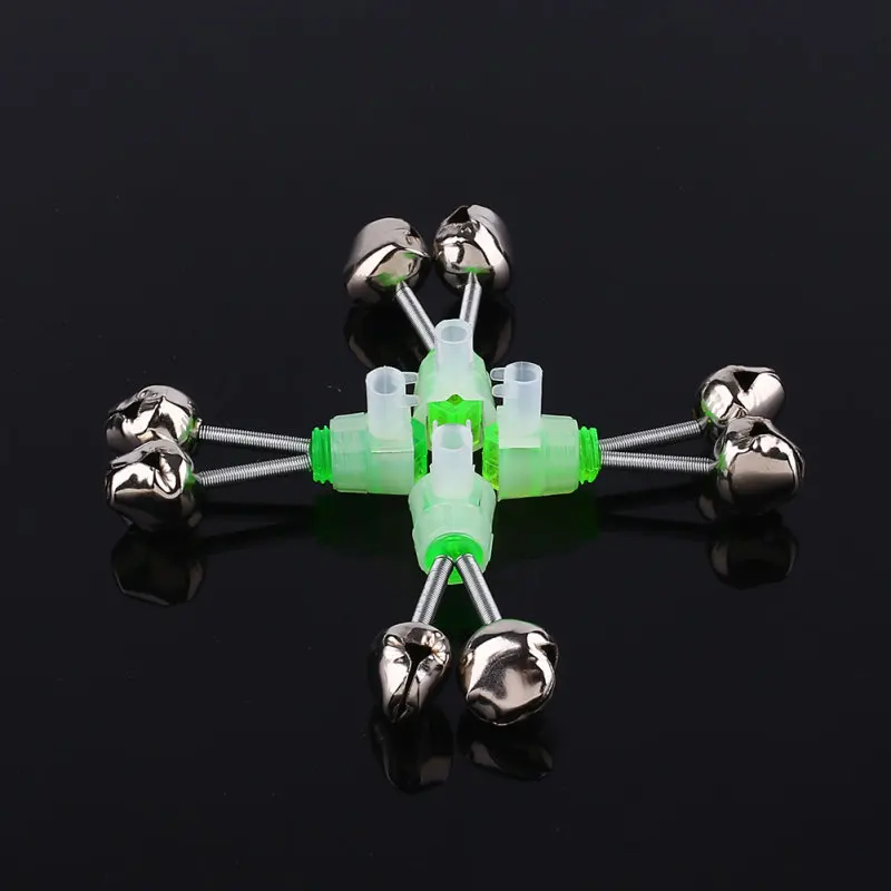 

Fishing Alarm 10PCS Spiral Bell Ring Float Outdoor Night Fishing Clip Accessory