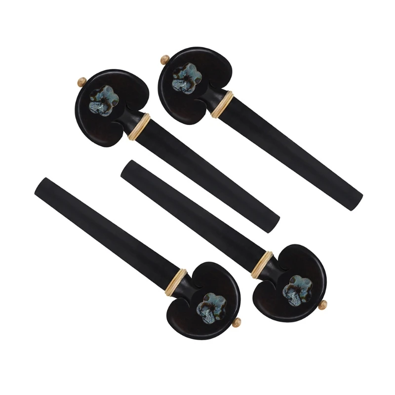 

2021 Top Manual Carve Patterns or Designs on Woodwork Ebony Tuning Pegs Cello Parts
