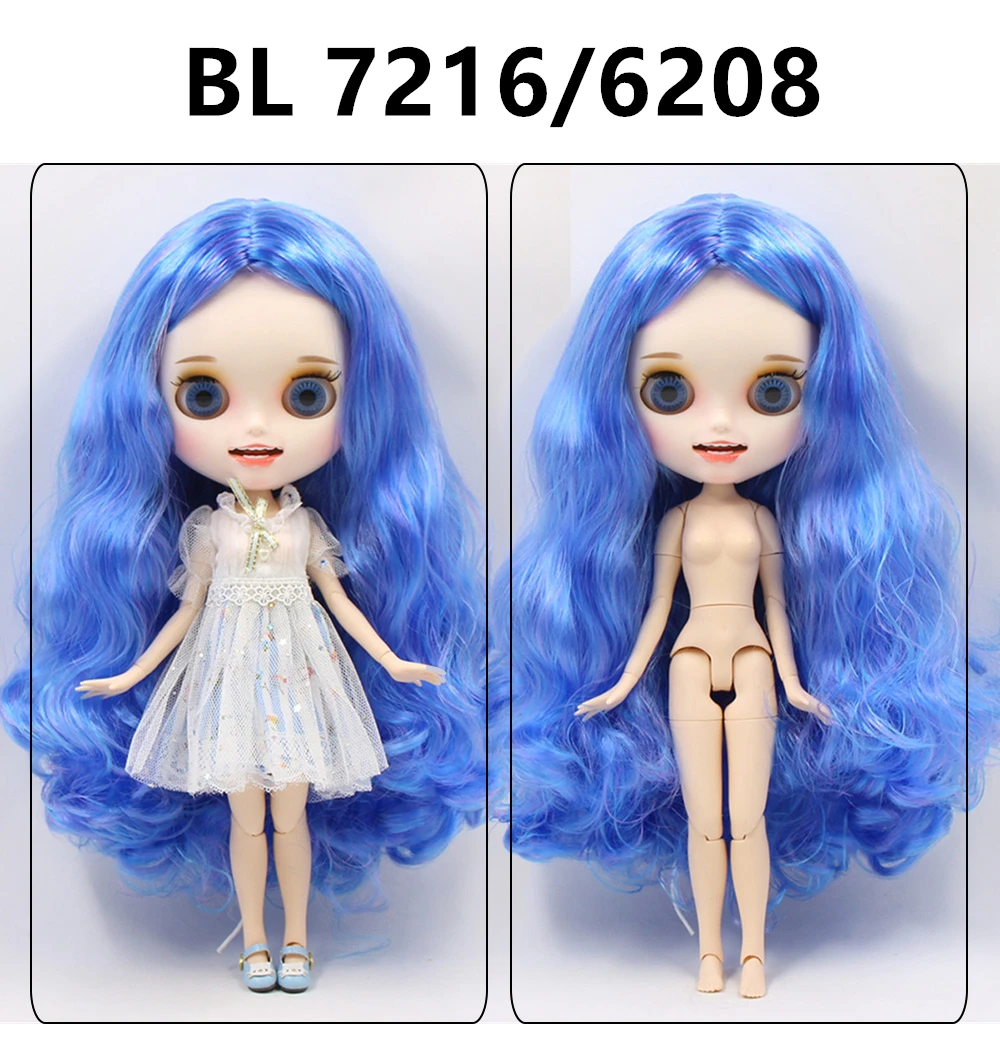 ICY factory blyth doll 1/6 BJD кукла стильный изысканный макияж тела маленький рот смайлик подарок для девочек Специальная цена