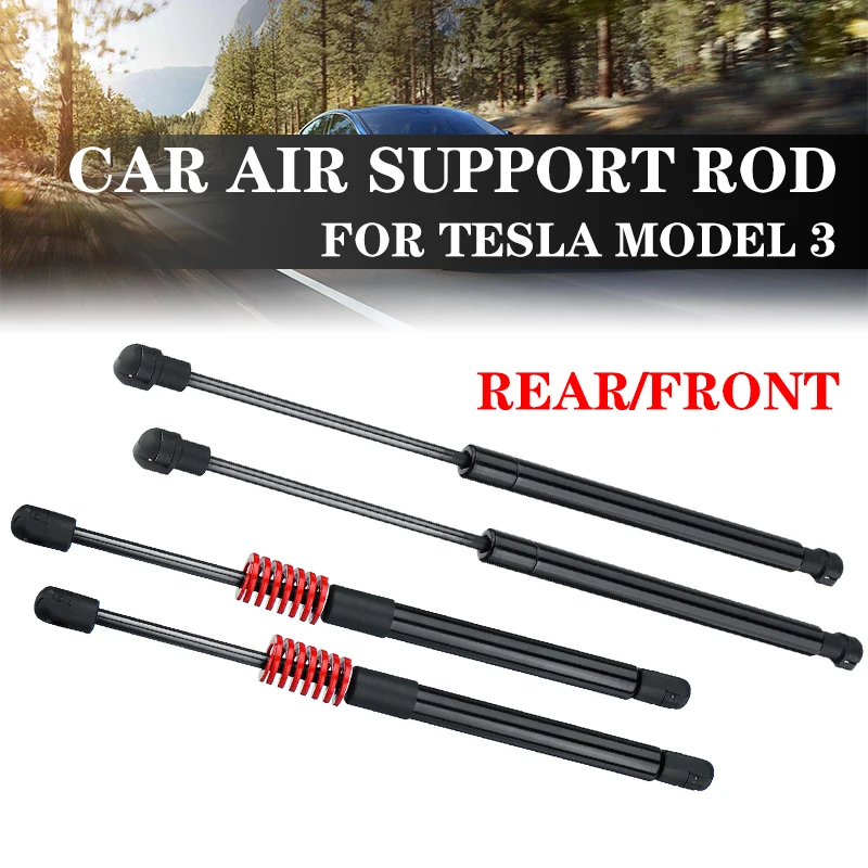 

2X Front/Rear Trunk Tail Gate Tailgate Boot Gas Spring Shock Lift Struts Support For Tesla Model 3 2017 2018 2019