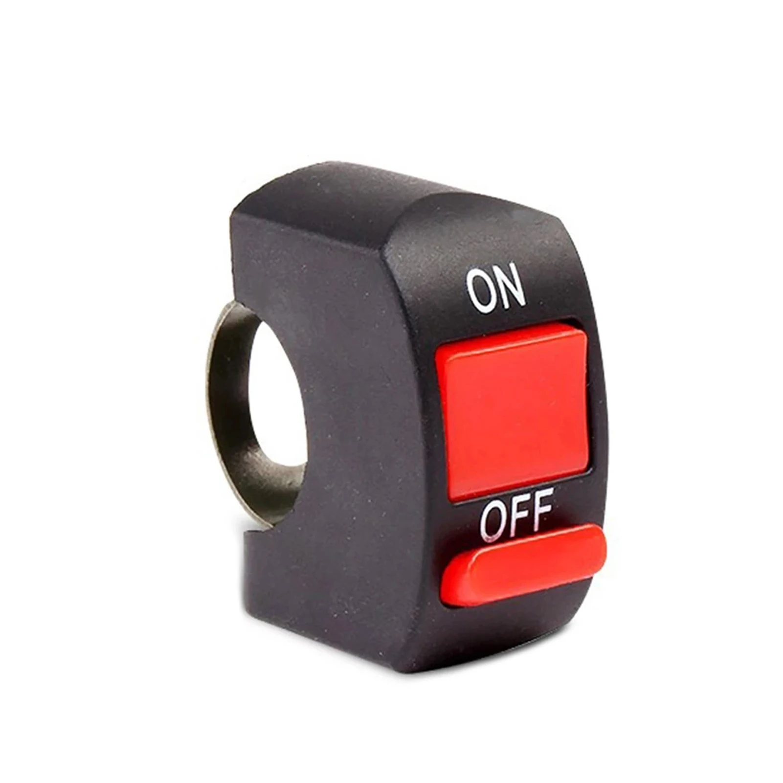 

7/8 Inch Motorcycle Handlebar Mount On-Off Switch Flameout Headlight Switches Button Double Flash Dangerous Lamp Controller 2021