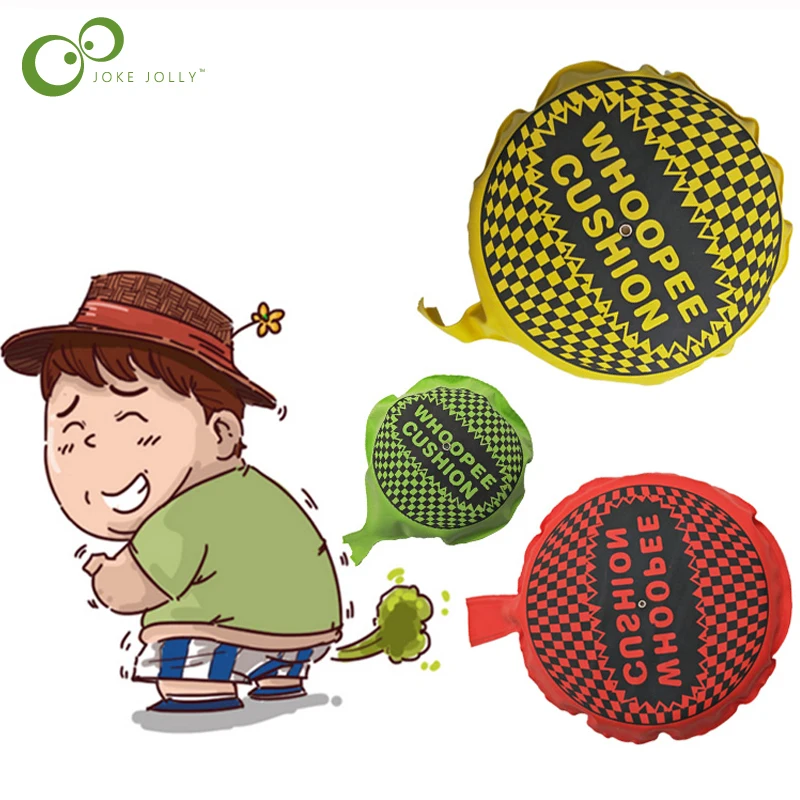 Детская забавная игрушка для розыгрыша губчатая подушка прыжков и сумок малышей