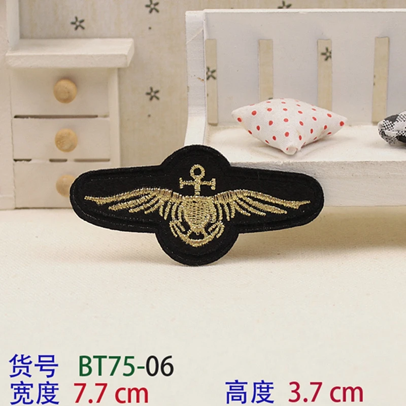 Вышитые Мультяшные наклейки на одежду для детей аксессуары детской одежды